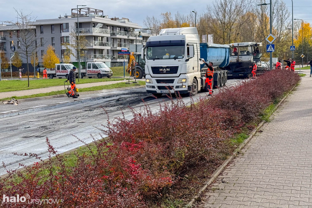 Ruszył remont al. KEN na Kabatach
