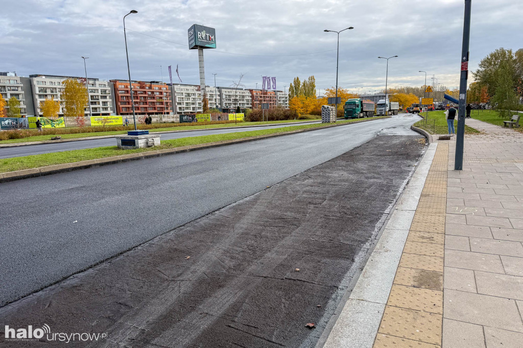 Ruszył remont al. KEN na Kabatach
