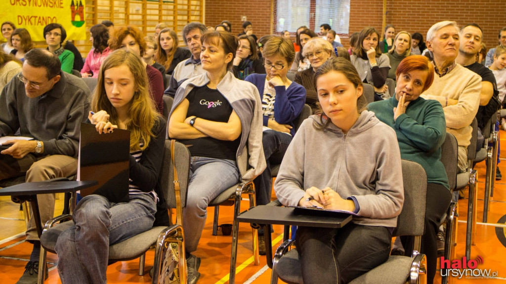 Wielki test pisania na Ursynowie ? VIII Ursynowskie Dyktando
