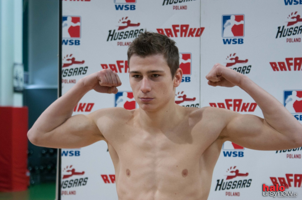 Ważenie zawodników przed galą World Series of Boxing w Arenie Ursynów