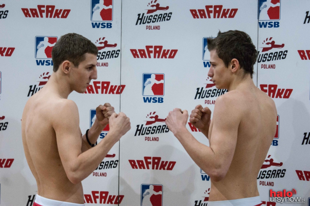 Ważenie zawodników przed galą World Series of Boxing w Arenie Ursynów