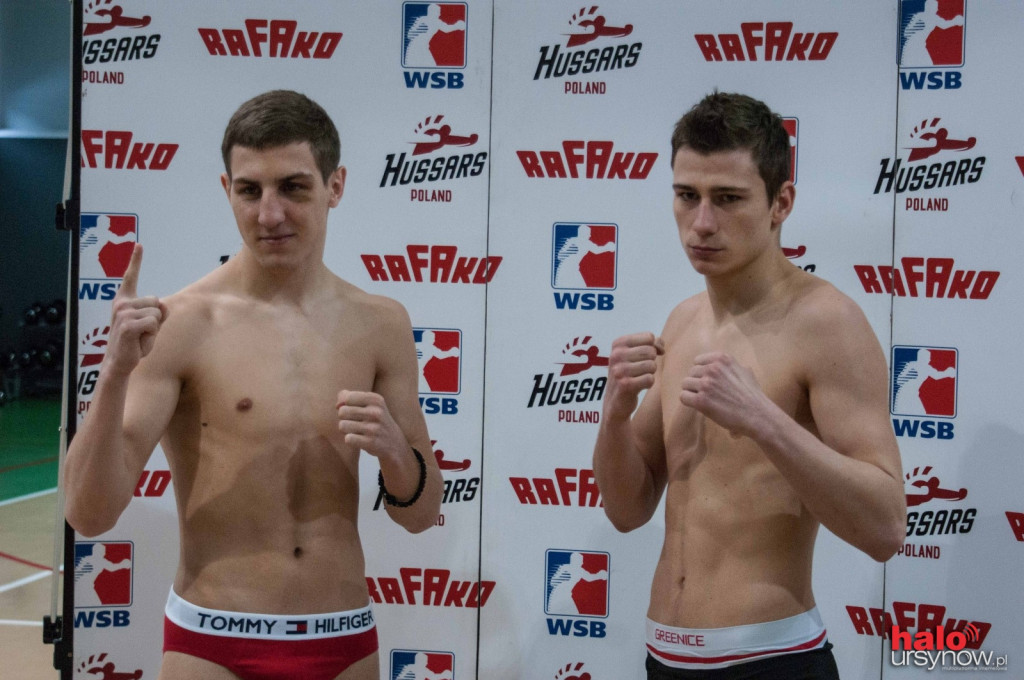 Ważenie zawodników przed galą World Series of Boxing w Arenie Ursynów
