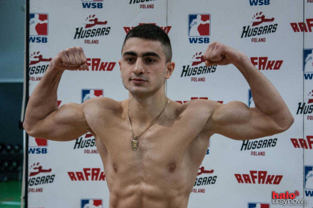Ważenie zawodników przed galą World Series of Boxing w Arenie Ursynów