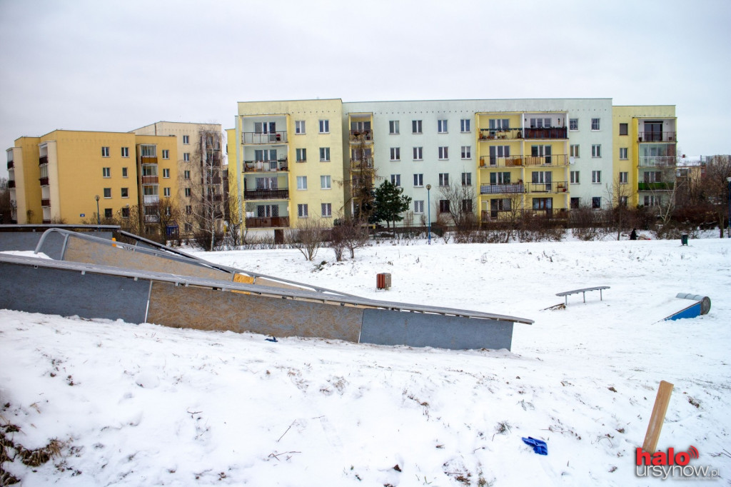 Snowpark na Ursynowie pusty. Za mało śniegu