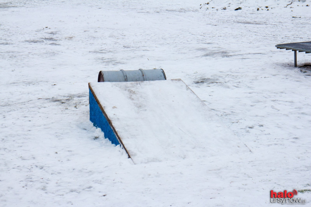Snowpark na Ursynowie pusty. Za mało śniegu