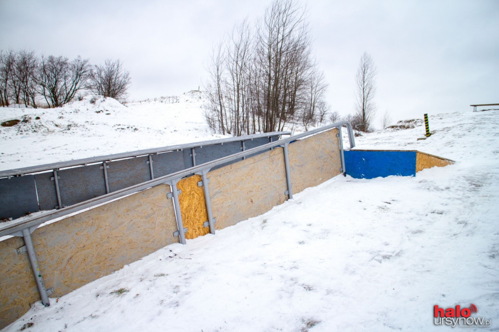 Snowpark na Ursynowie pusty. Za mało śniegu