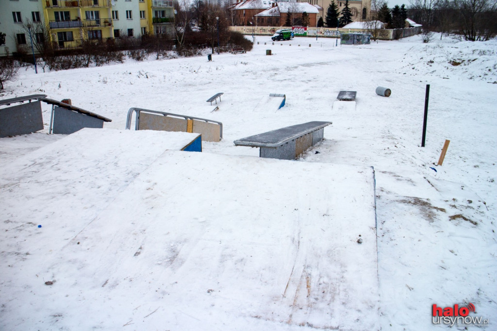 Snowpark na Ursynowie pusty. Za mało śniegu
