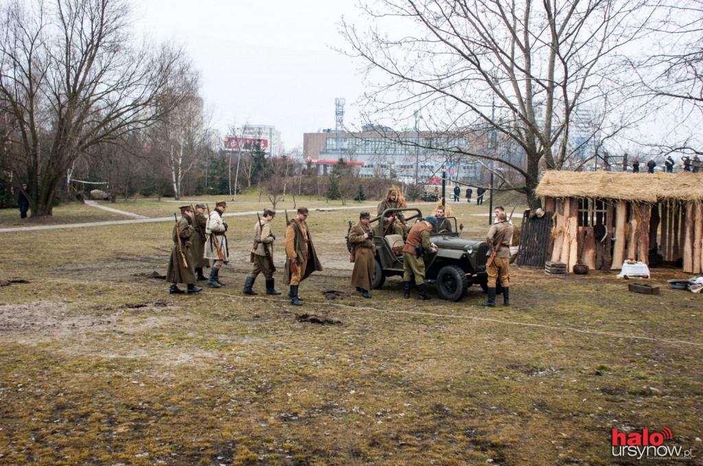 Rekonstrukcja historyczna na skwerze Pawlaczyka