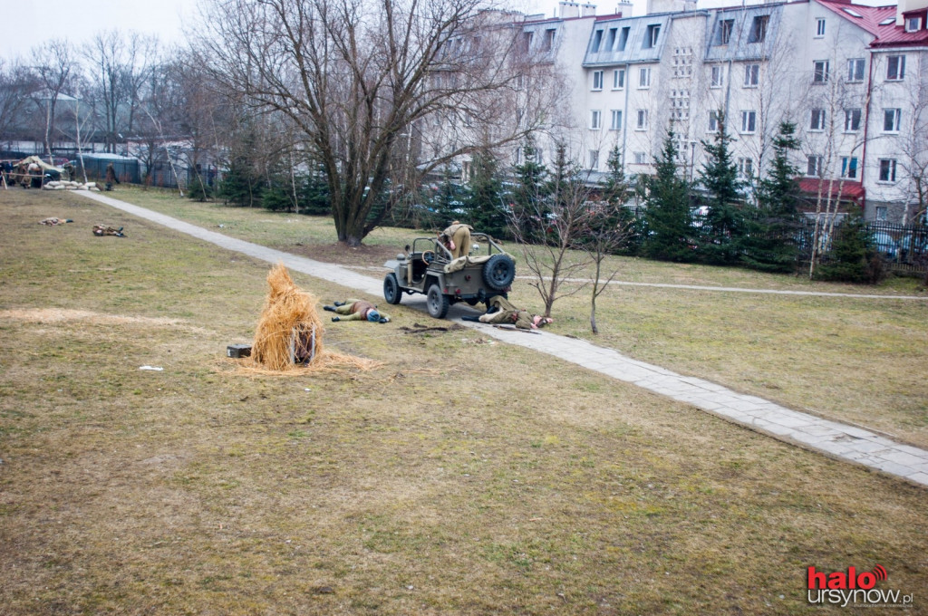 Rekonstrukcja historyczna na skwerze Pawlaczyka
