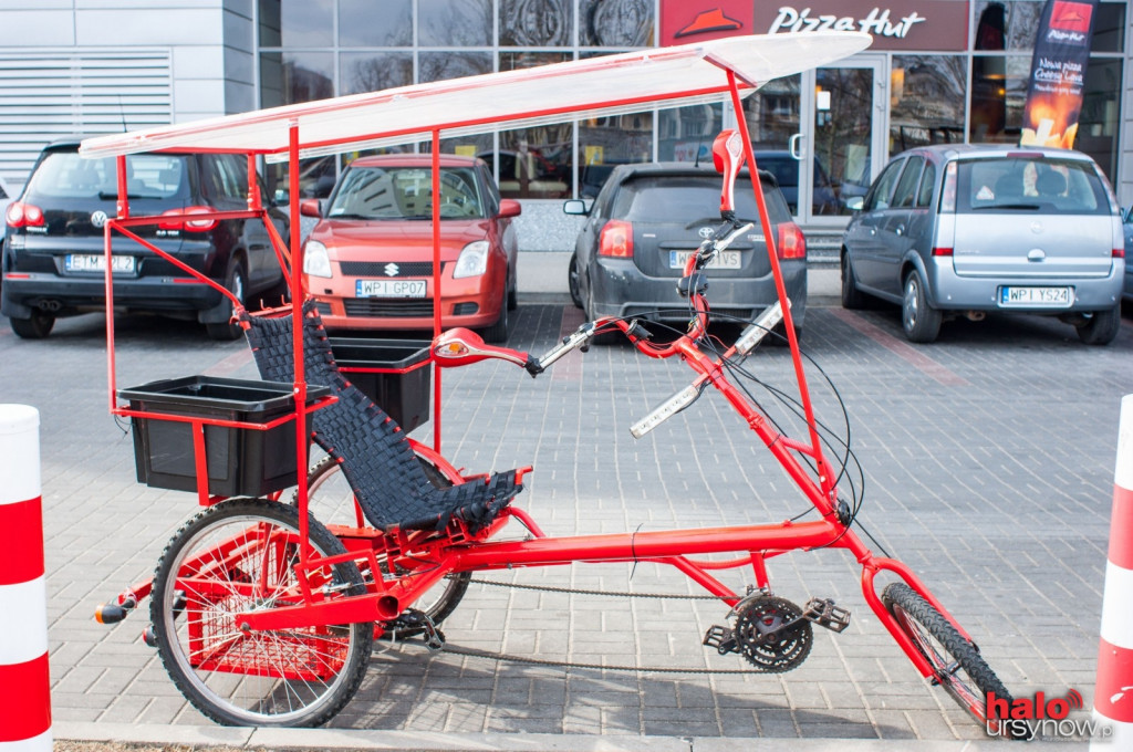 Niespotykany trójkołowiec...