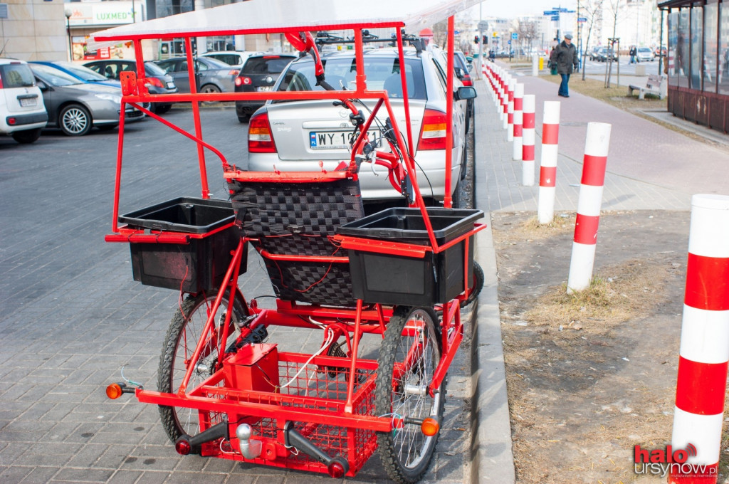 Niespotykany trójkołowiec...