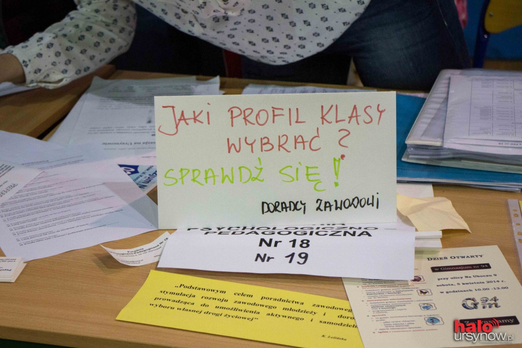 Giełda gimnazjów na Ursynowie