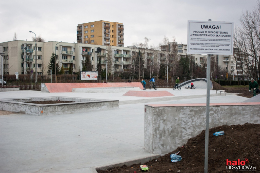 Skatepark gotowy! Kiedy otwarcie?