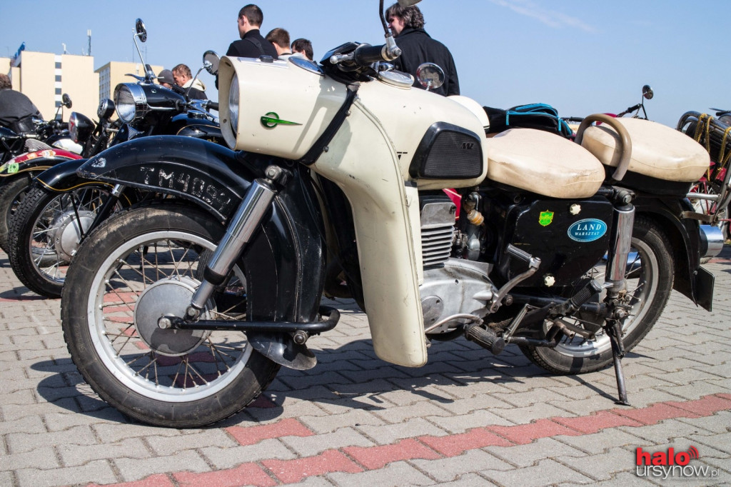 Zabytkowe motocykle na Ursynowie!
