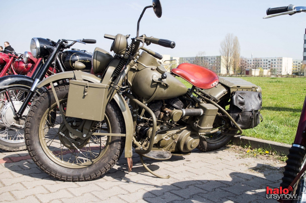 Zabytkowe motocykle na Ursynowie!