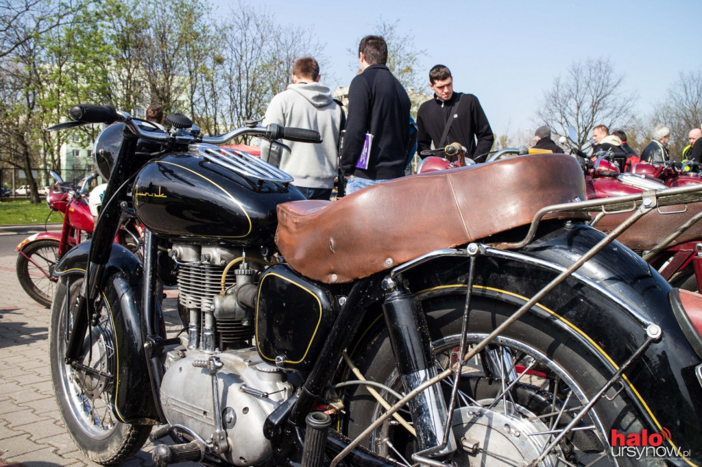 Zabytkowe motocykle na Ursynowie!