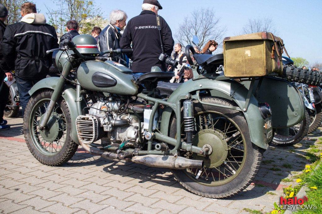 Zabytkowe motocykle na Ursynowie!