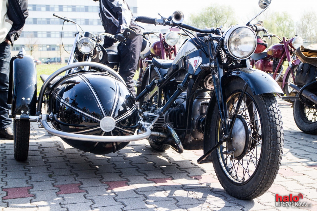 Zabytkowe motocykle na Ursynowie!