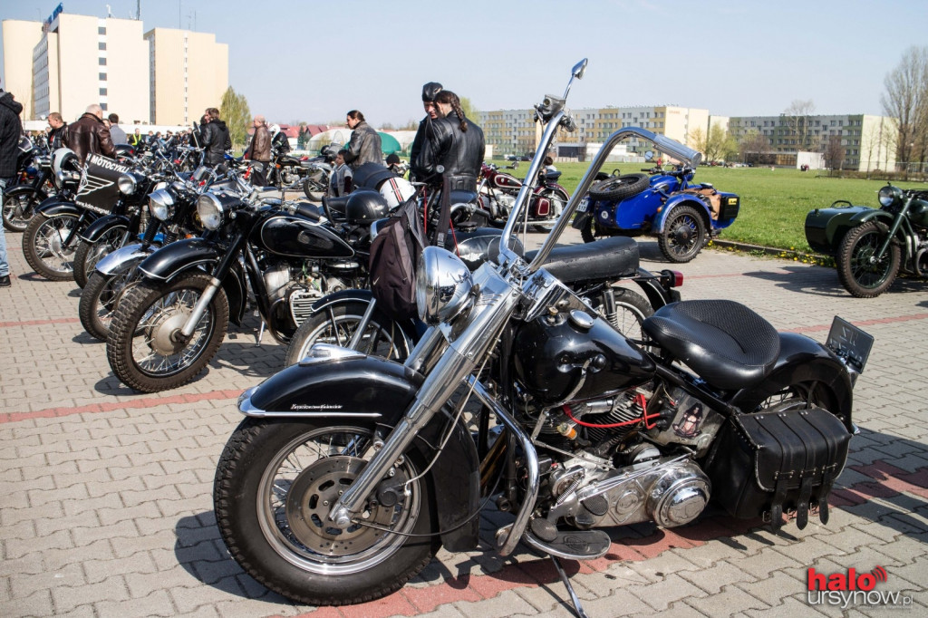 Zabytkowe motocykle na Ursynowie!
