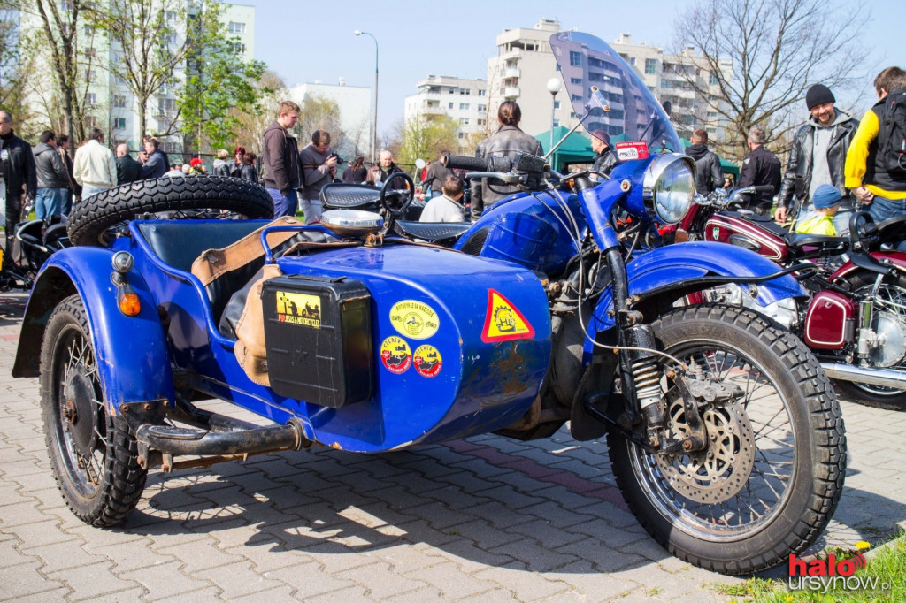 Zabytkowe motocykle na Ursynowie!