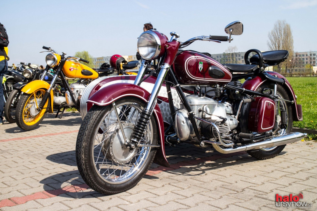 Zabytkowe motocykle na Ursynowie!