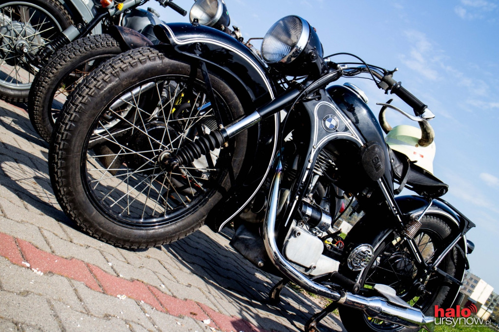 Zabytkowe motocykle na Ursynowie!
