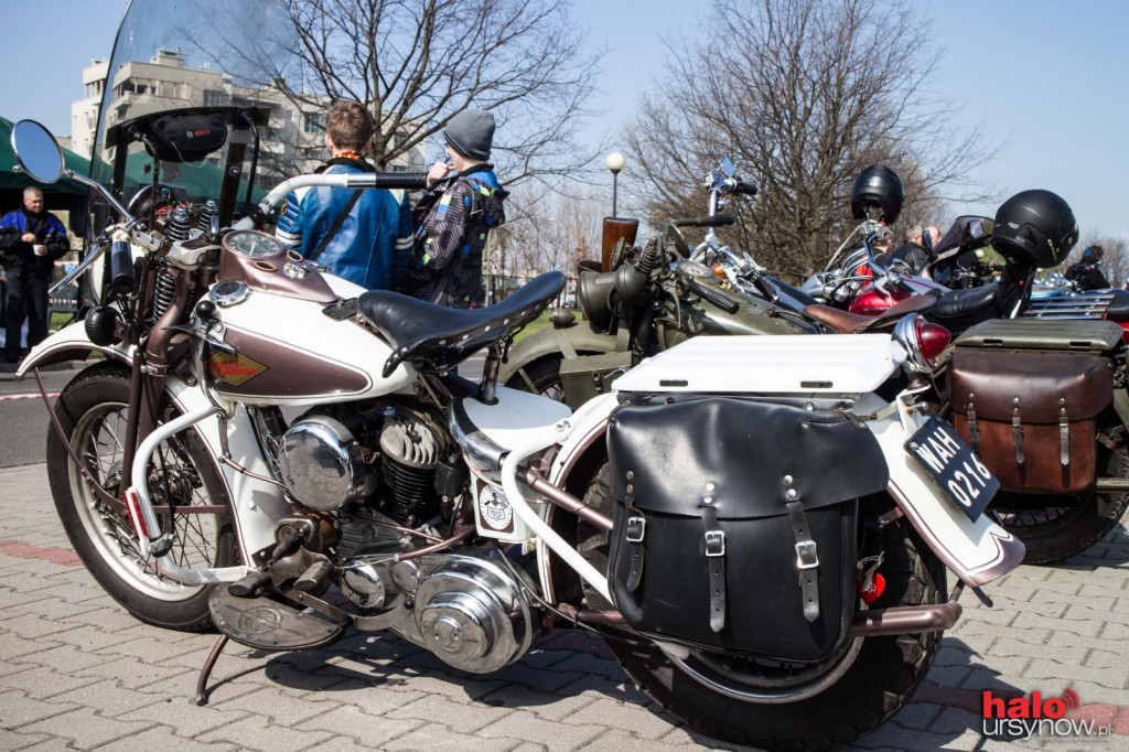Zabytkowe motocykle na Ursynowie!