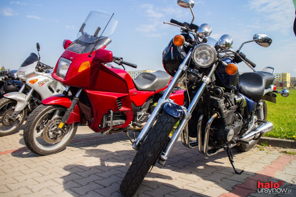 Zabytkowe motocykle na Ursynowie!