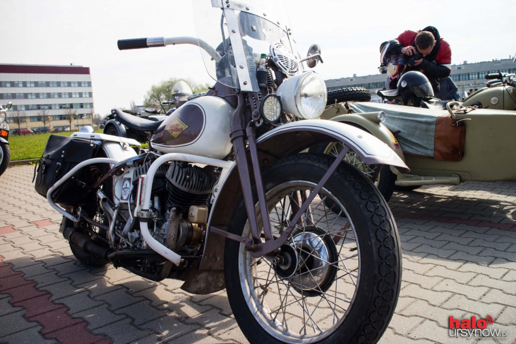 Zabytkowe motocykle na Ursynowie!
