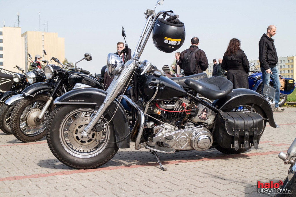 Zabytkowe motocykle na Ursynowie!