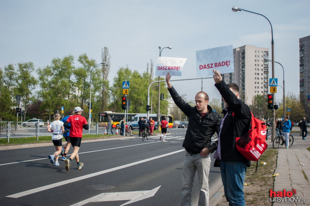 Ursynów kibicuje maratończykom