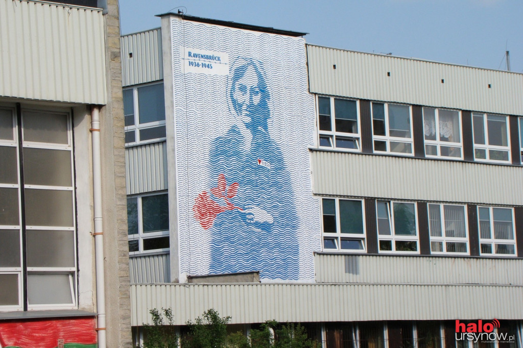 Mural na ścianie LXIII L.O. im. Lajosa Kossutha