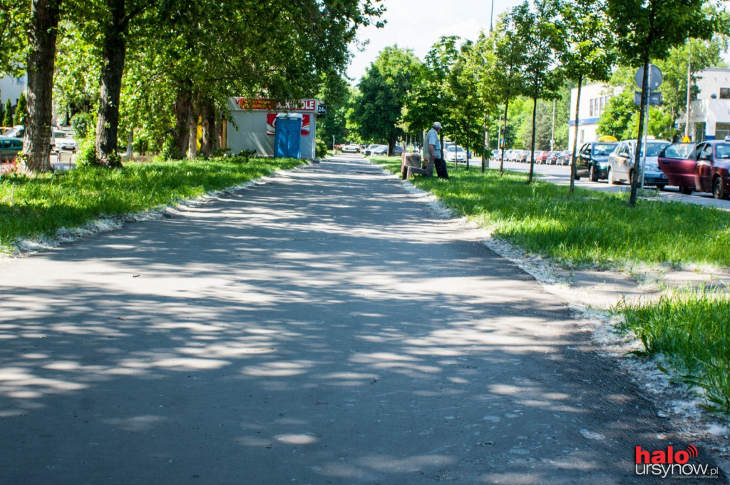 Biało na Ursynowie. Śnieg w środku wiosny?