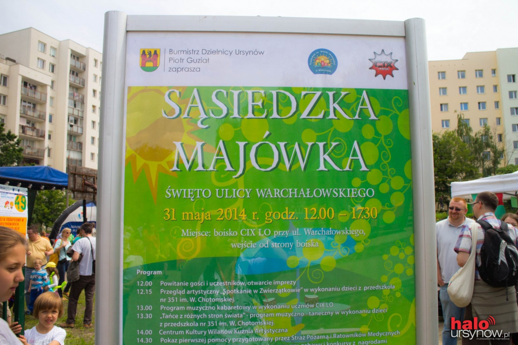 Sąsiedzka majówka - kolorowo i wesoło