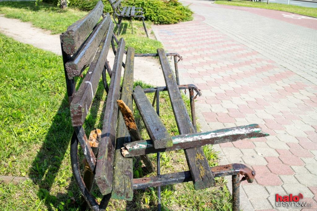 Stare ławki na śmietnik. ZOM postawi nowe!