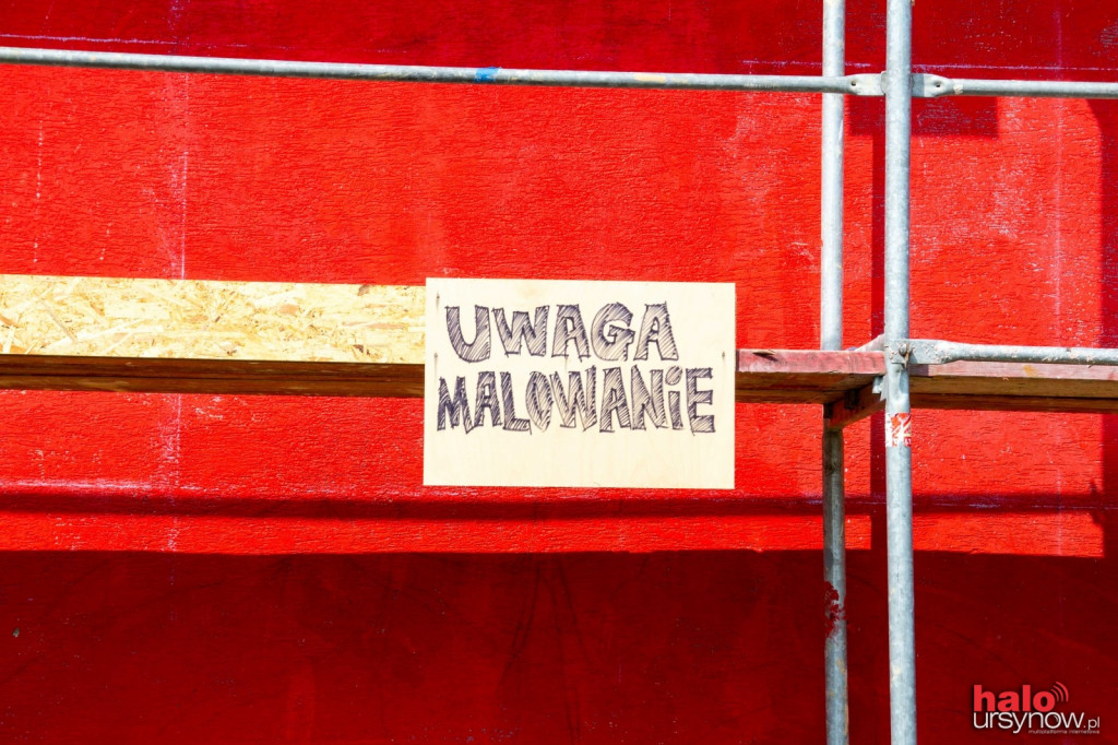 Mural ku czci Żołnierzy Wyklętych i rtm. Witolda Pileckiego na Ursynowie