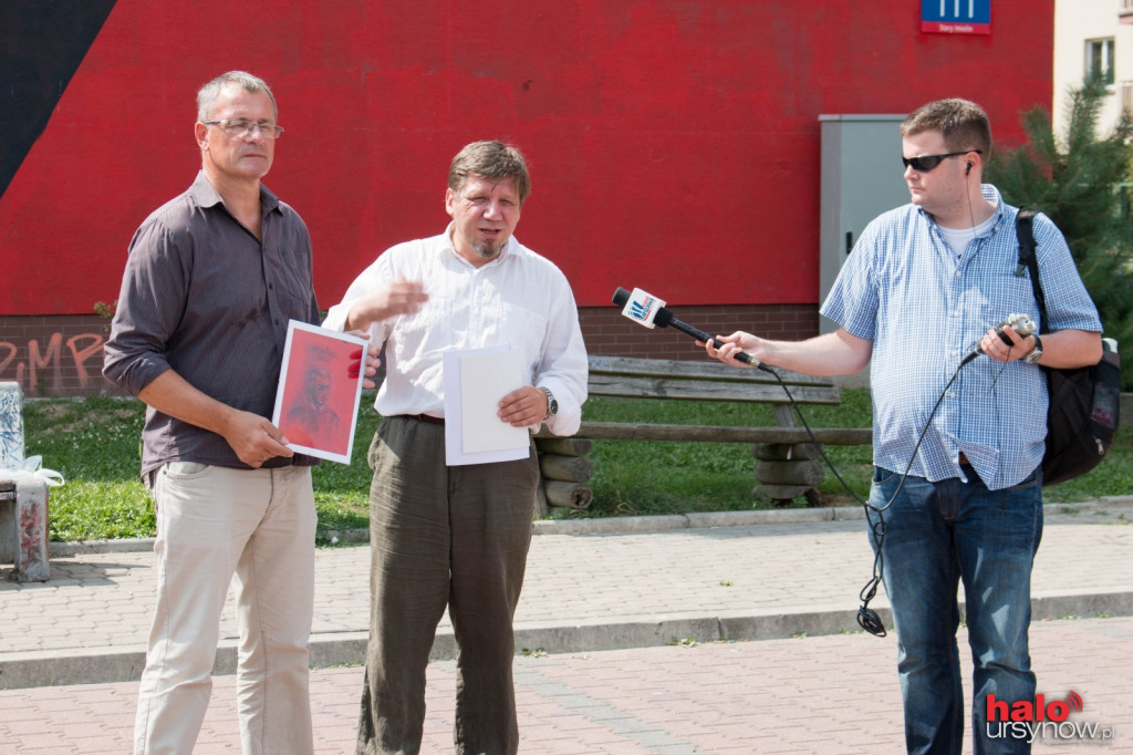 Mural upamiętniający rtm. Witolda Pileckiego