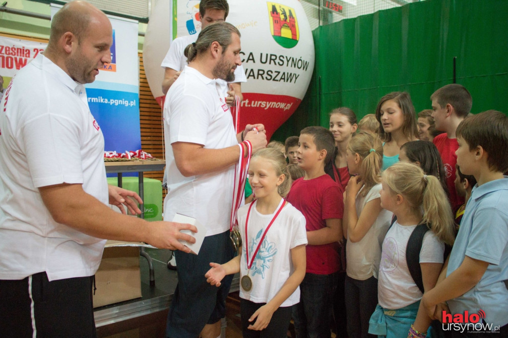 Włodarczyk, Majewski i Małachowski na Ursynowie! Trenowali z uczniami