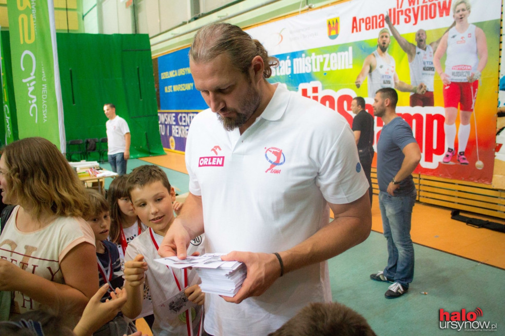 Włodarczyk, Majewski i Małachowski na Ursynowie! Trenowali z uczniami