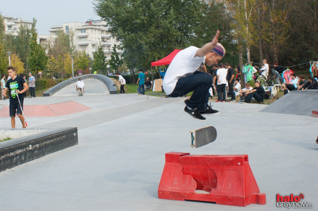 Deskorolkarze opanowali dziś skatepark w parku Przy Bażantarni!