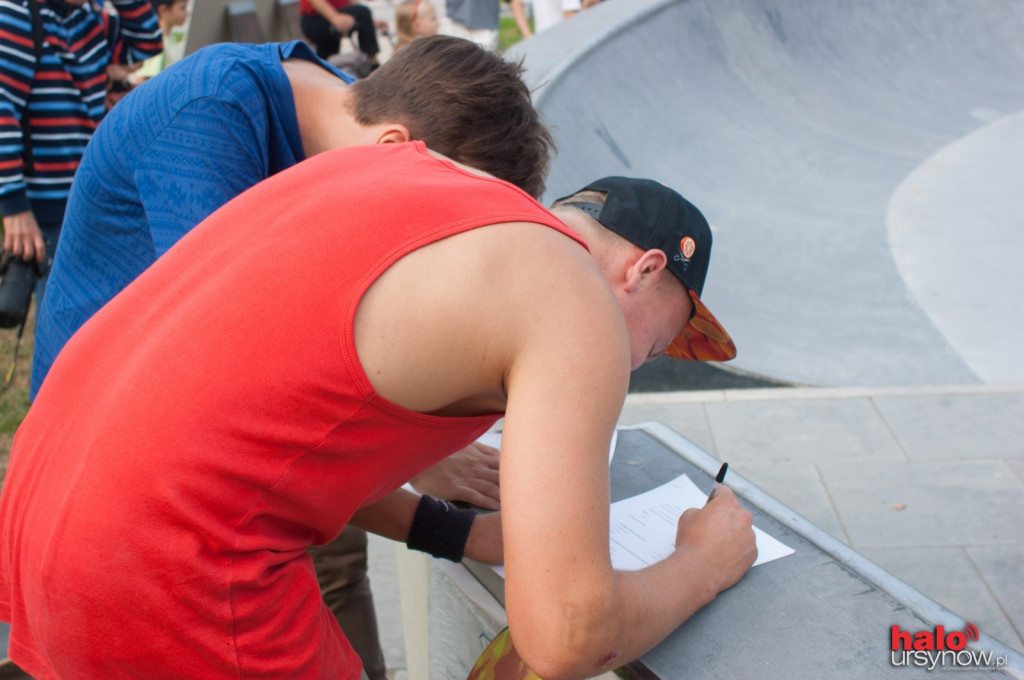 Deskorolkarze opanowali dziś skatepark w parku Przy Bażantarni!