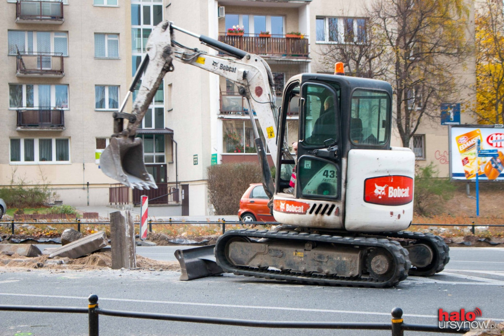 Będzie nowe rondo na Ursynowie. Ruszyły roboty budowlane!