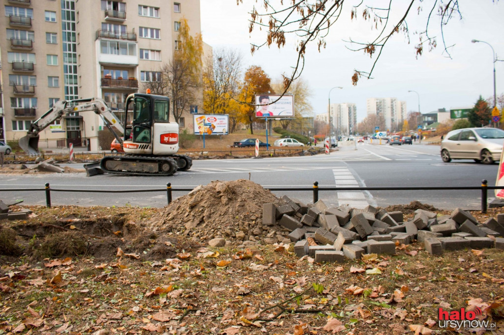 Będzie nowe rondo na Ursynowie. Ruszyły roboty budowlane!