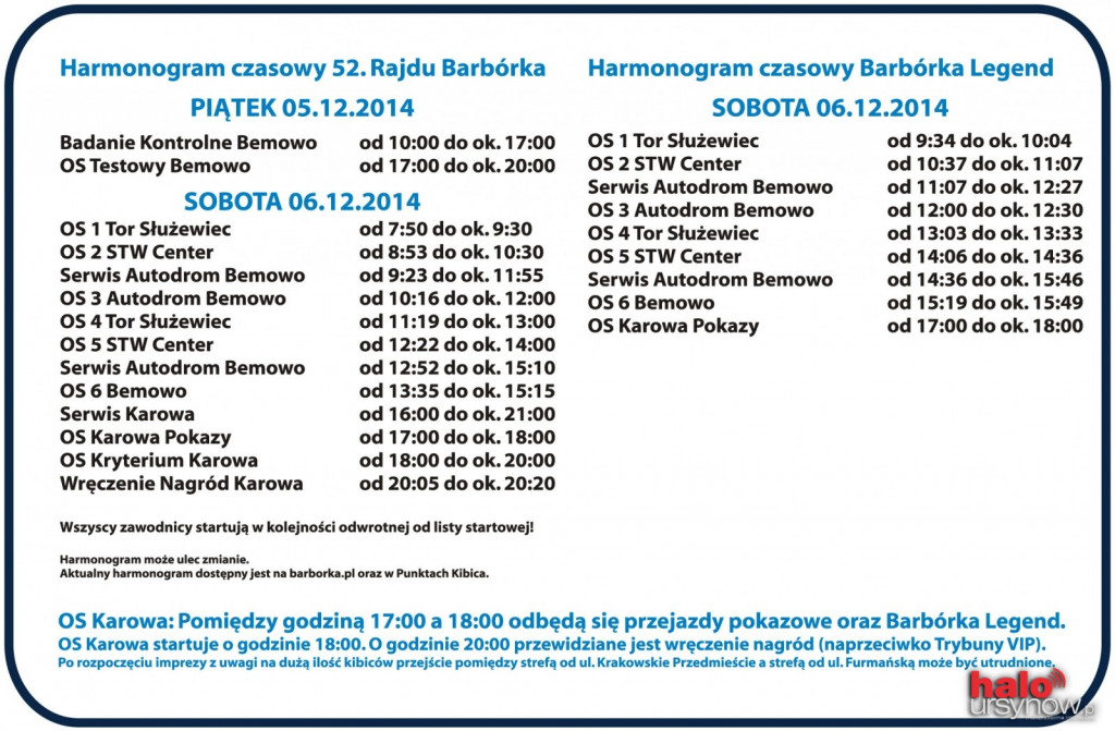52 Rajd Barbórka 2014