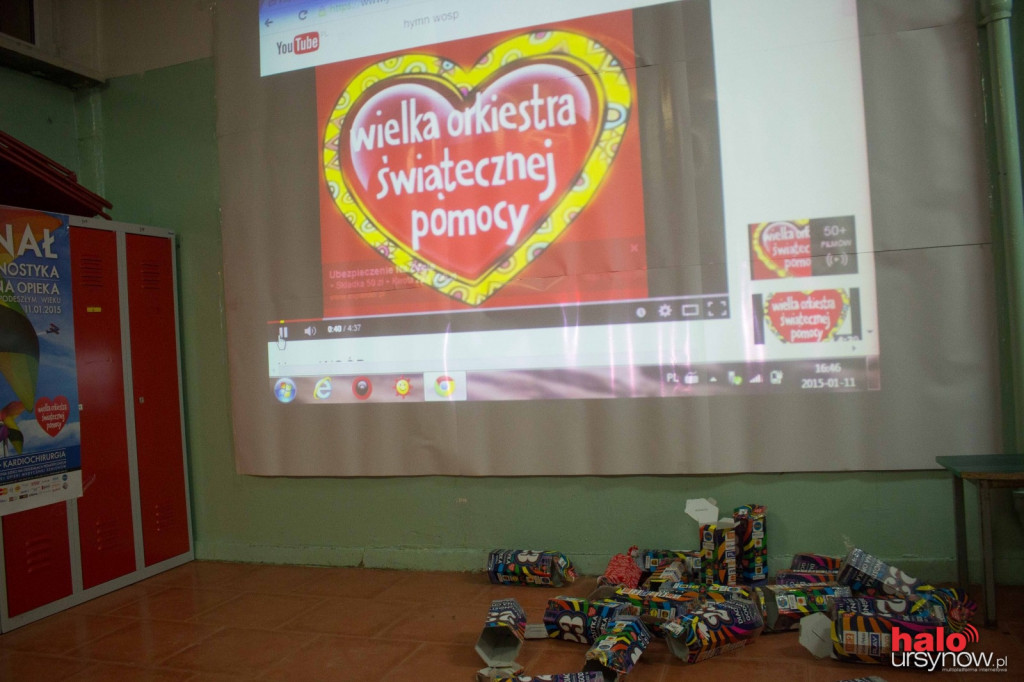 Sztab WOŚP na Mandarynki