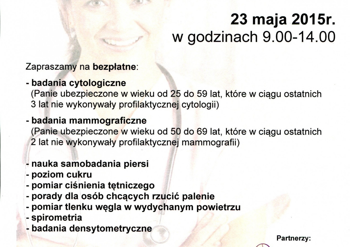 Drzwi Otwarte w Centrum Onkologii. Zbadaj się za darmo