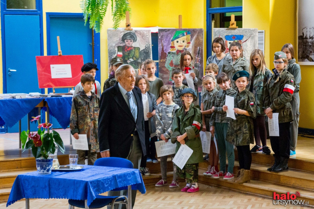 Świadek Powstania Warszawskiego w SP 81! FOTO
