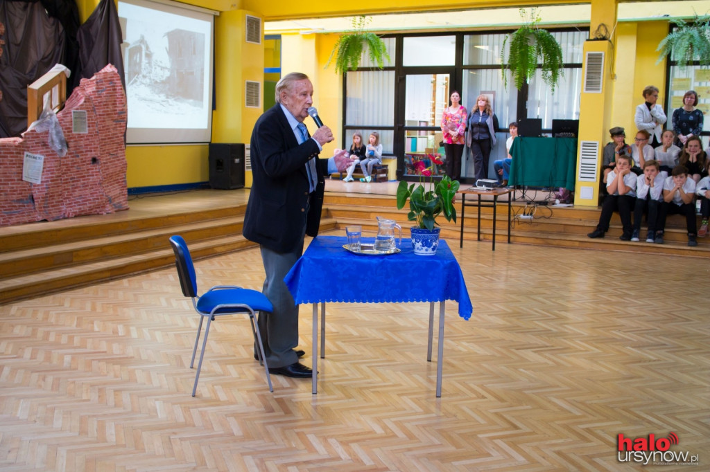 Świadek Powstania Warszawskiego w SP 81! FOTO