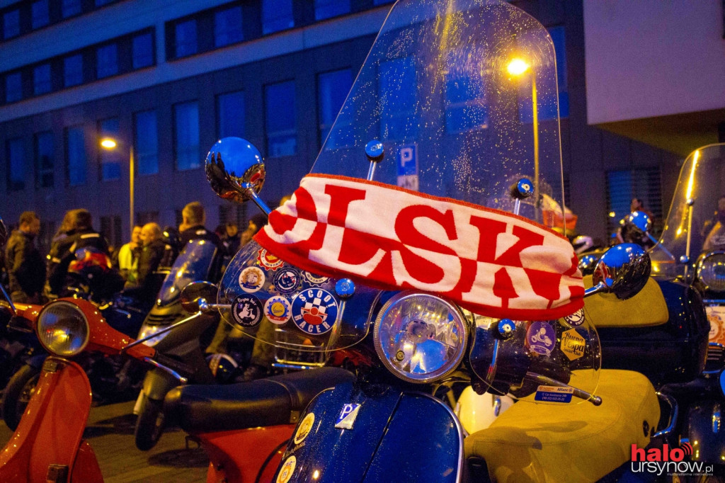 Motocykliści uczcili Święto Niepodległości. PARADA NA URSYNOWIE