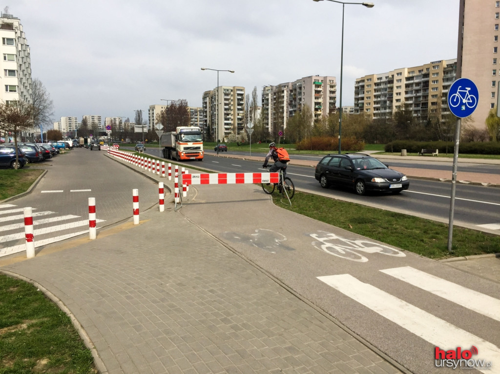 Ruszył remont ścieżki przy KEN. Droga rowerowa częściowo zamknięta!
